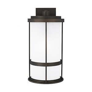 Sea Gull Lighting-Wilburn-1 Light Large Outdoor Wall Lantern-10 Inch wide by 20 Inch high - 1002192