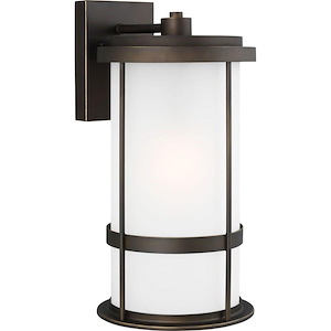Wilburn-1 Light Large Outdoor Wall Lantern-10 Inch wide by 20 Inch high - 1002192