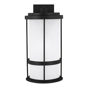 Sea Gull Lighting-Wilburn-1 Light Large Outdoor Wall Lantern Darksky Compliant-10 Inch wide by 20 Inch high - 930505