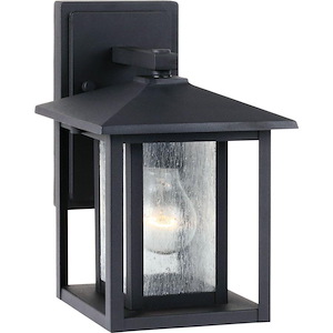 Hunnington-One Light Small Outdoor Wall Lantern in Contemporary Style-7 Inch wide by 11 Inch high - 490523
