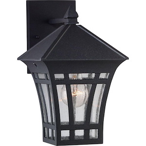 Herrington-One Light Outdoor Wall Lantern in Transitional Style-7.25 Inch wide by 11.75 Inch high - 212402