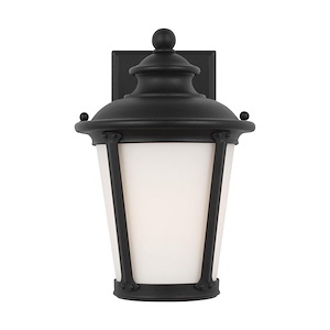 Sea Gull Lighting-Cape May-1 Light Small Outdoor Wall Lantern in Traditional Style-7 Inch wide by 10.5 Inch high
