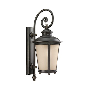 Sea Gull Lighting-Cape May-1 Light Large Outdoor Wall Lantern in Traditional Style-11 Inch wide by 26.25 Inch high - 232519