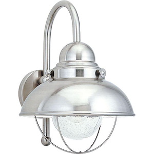 One Light Outdoor Wall Fixture 02 in Transitional Style-11.25 Inch wide by 15.75 Inch high - 12689