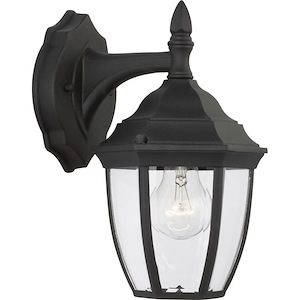 Bakersville-1 Light Small Outdoor Wall Lantern in Traditional Style-6.5 Inch wide by 11 Inch high - 930862