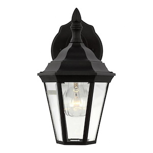 Sea Gull Lighting-Bakersville-1 Light Small Outdoor Wall Lantern in Traditional Style-6.5 Inch wide by 11 Inch high