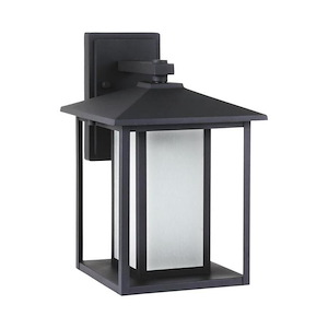 Sea Gull Lighting-Hunnington-14W 1 LED Outdoor Small Wall Lantern in Contemporary Style-9 Inch wide by 14 Inch high - 1211618