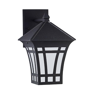 Sea Gull Lighting-Herrington-7.25 Inch 100W One Light Outdoor Wall Lantern - 561405