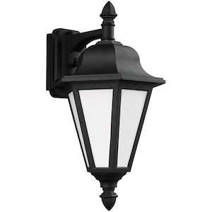 Brentwood-100W One Light Outdoor Medium Wall Lantern in Traditional Style-10.25 Inch wide by 18 Inch high - 561363