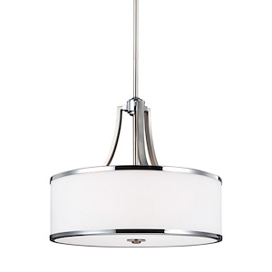 Feiss Lighting-Prospect Park-Pendant 4 Light in Period Uptown Style-18.38 Inch Wide by 16.38 Inch High