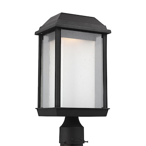 Feiss Lighting-McHenry-1 Light Outdoor Post Lantern in Transitional Style made with StoneStrong for Coastal Environments - 1286231