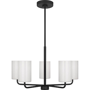 Rhett - 5 Light Medium Chandelier In Modern Style-14.13 Inches Tall and 24 Inches Wide - 1326611
