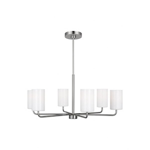 Rhett - 6 Light Large Chandelier In Modern Style-14.13 Inches Tall and 32 Inches Wide