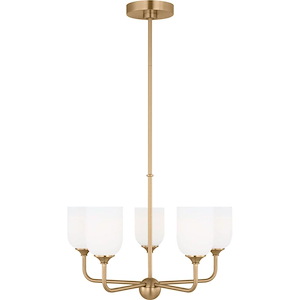 Emile - 5 Light Medium Chandelier In Traditional Style-17.25 Inches Tall and 20 Inches Wide - 1326613