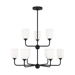 Emile - 9 Light Extra Large Chandelier In Traditional Style-28.13 Inches Tall and 30 Inches Wide - 1326990
