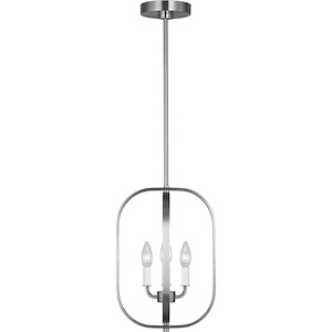 Loretto - 3 Light Chandelier-15 Inch Tall and 10.88 Inch Wide - 1375295