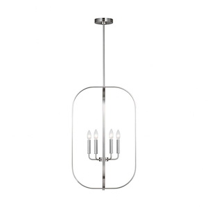 Loretto - 6 Light Chandelier-30 Inch Tall and 18.88 Inch Wide - 1375297