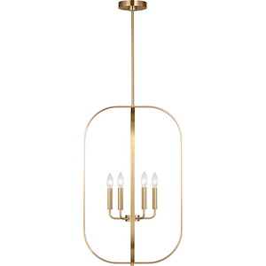 Loretto - 6 Light Chandelier-30 Inch Tall and 18.88 Inch Wide - 1375297