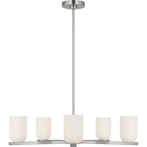 Neblina - 5 LED Chandelier-5.88 Inch Tall and 27.5 Inch Wide - 1394950