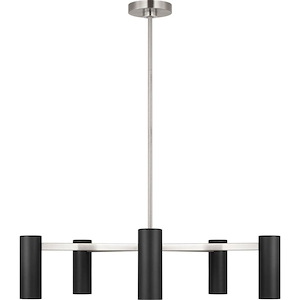 Zentro - 5 LED Chandelier-6.75 Inch Tall and 29 Inch Wide - 1395167