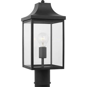 Saybrook - 1 Light Medium Post Lantern In Traditional Style-20.25 Inches Tall and 8.5 Inches Wide - 1326571
