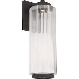 Ronde - 10W 1 LED Large Outdoor Wall Lantern-18 Inch Tall and 5.88 Inch Wide - 1375309