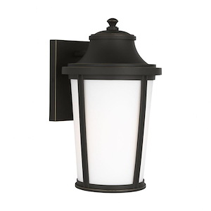 Portola - 1 Light Medium Outdoor Wall Lantern-14 Inch Tall and 8.25 Inch Wide - 1375317
