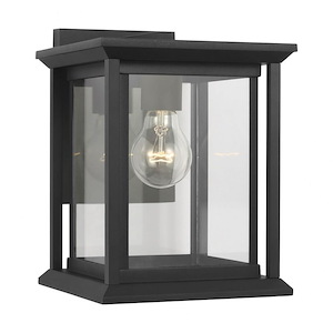 Audley - 1 Light Small Outdoor Wall Lantern-10 Inch Tall and 7.5 Inch Wide - 1375322