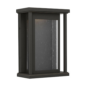 Faywood - 9W 1 LED Small Outdoor Wall Lantern-10.5 Inch Tall and 7.5 Inch Wide - 1375330