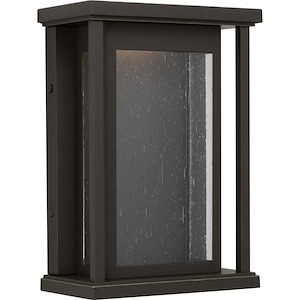 Faywood - 9W 1 LED Small Outdoor Wall Lantern-10.5 Inch Tall and 7.5 Inch Wide - 1375330