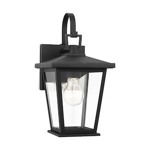 Linton - 1 Light Small Outdoor Wall Lantern-12.63 Inch Tall and 6.5 Inch Wide - 1375336