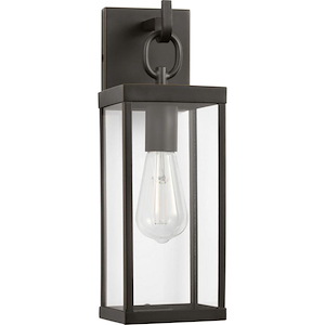 Rox - 1 Light Small Outdoor Wall Lantern-15 Inch Tall and 5 Inch Wide - 1394984