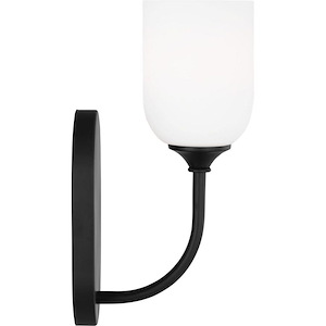 Emile - 1 Light Small Bath Vanity In Traditional Style-11.88 Inches Tall and 4.63 Inches Wide - 1326615