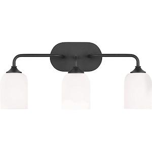 Emile - 3 Light Large Bath Vanity In Traditional Style-9.5 Inches Tall and 22 Inches Wide - 1326643