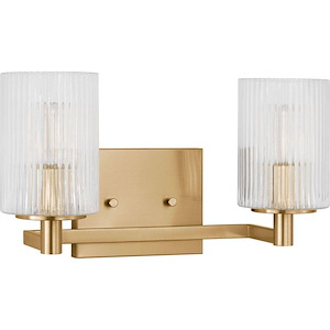 Lando - 7W 2 LED Bath Vanity-7.75 Inches Tall and 14.25 Inches Wide - 1344899