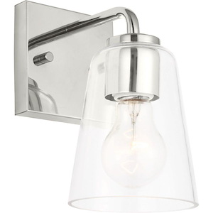 Miles - 1 Light Small Bath Vanity-8 Inch Tall and 4.5 Inch Wide - 1375341