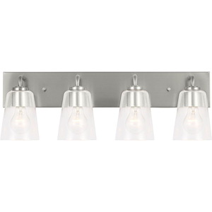 Miles - 4 Light Large Bath Vanity-8 Inch Tall and 25 Inch Wide - 1375344