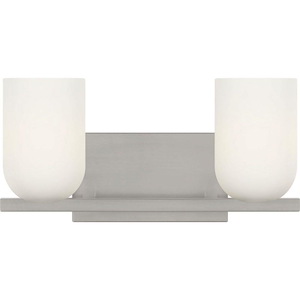 Neblina - 60W 2 LED Bath Vanity-6.25 Inch Tall and 13.25 Inch Wide - 1395103