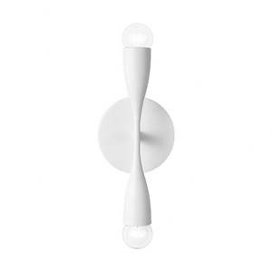 Maya - 2 Light Small Bath Vanity-11 Inch Tall and 5.13 Inch Wide - 1375363