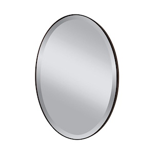 Feiss Lighting-Johnson-36 Inch Oval Mirror - 1276614