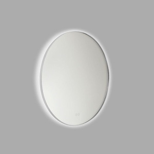 Cadre - 32W 1 LED Round Framed Mirror-30 Inch Tall and 30 Inch Wide - 1371841