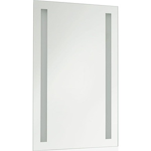Lustro - 35W 1 LED Rectangle Frameless Mirror-36 Inch Tall and 24 Inch Wide - 1371845