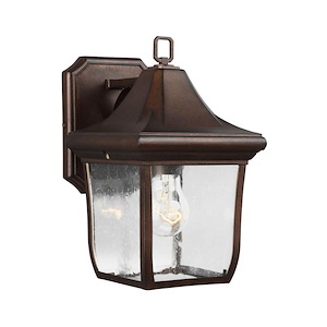 Feiss Lighting-Oakmont 10.75 Inch Outdoor Wall Lantern Traditional Cast Aluminum Approved for Wet Locations - 1286134