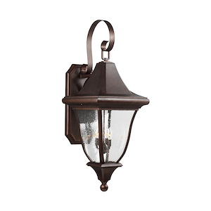 Feiss Lighting-Oakmont-Outdoor Wall Lantern Traditional Cast Aluminum Approved for Wet Locations in Traditional Style-16 Inch Wide by 43.63 Inch High - 1286173