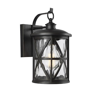 Feiss Lighting-Millbrooke-Outdoor Wall Lantern in Traditional Style-Inch Wide by 12 Inch High made with StoneStrong for Coastal Environments - 1276534