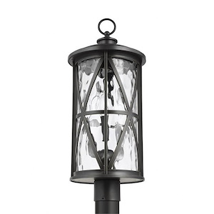 Feiss Lighting-Millbrooke-3 Light Outdoor Post Lantern made with StoneStrong for Coastal Environments - 1276512