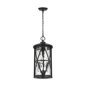 Feiss Lighting-Millbrooke Pendant 3 Light made with StoneStrong for Coastal Environments - 1276535