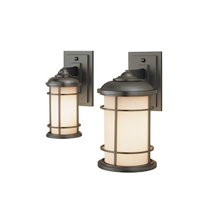 Feiss Lighting-Lighthouse-Wall Mount Lantern in Transitional Style-4.5 Inch Wide by 11.13 Inch High