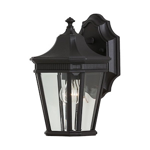 Feiss Lighting-Cotswold Lane-Outdoor Wall Light Traditional Aluminum Approved for Wet Locations in Traditional Style-6.5 Inch Wide by 11.5 Inch High