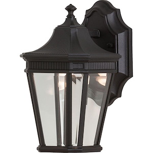 Cotswold Lane-Outdoor Wall Light Traditional Aluminum Approved for Wet Locations in Traditional Style-6.5 Inch Wide by 11.5 Inch High - 276644